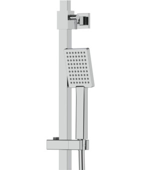 Душевой гарнитур CORSAN ANGO CHROME с изливом (CMN02MCHW)