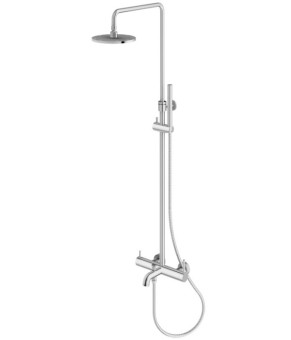 Душевой гарнитур KOHLMAN AXEL CHROME с изливом (QW277A)