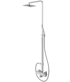 Душевой гарнитур KOHLMAN SAXO CHROME  (QW276S)