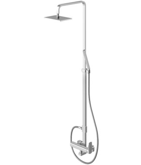 Душевой гарнитур KOHLMAN FOXAL CHROME (QW276F)