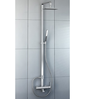 Душевой гарнитур KOHLMAN FOXAL CHROME (QW276F)