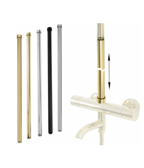 Удлинитель для душевого гарнитура REA BRUSHED GOLD 60 см золотой матовый (REA-K6652)