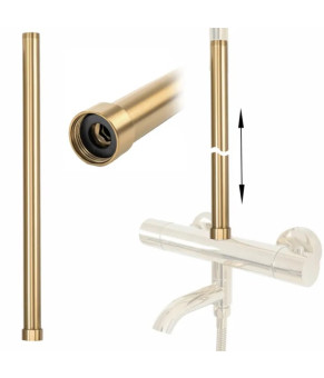 Удлинитель для душевого гарнитура REA BRUSHED GOLD 50 см * (REA-K0891)