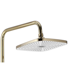 Душевой гарнитур REA STORM 2.0 GOLD золотой с изливом (REA-P9530)