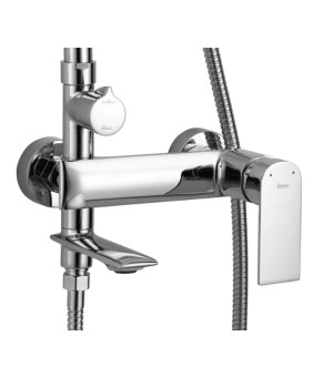 Душевой гарнитур REA VENETA CHROME хром с изливом (REA-P7843)