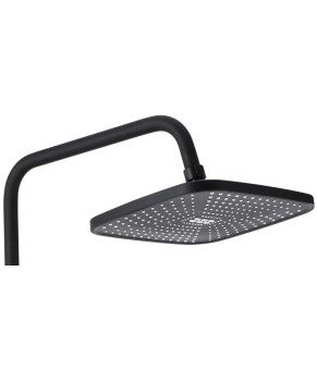 Душевой гарнитур REA STORM 2.0 BLACK черный с изливом (REA-P9532)