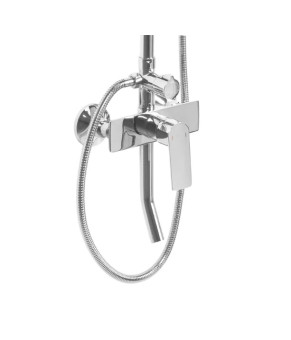 Душевой гарнитур REA MAXIMUS CHROME хром  с изливом  (REA-P2411)