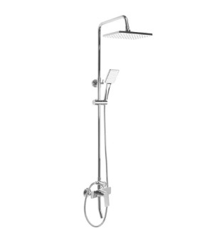 Душевой гарнитур REA MAXIMUS CHROME хром  с изливом  (REA-P2411)