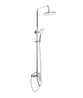 Душевой гарнитур REA SALTON CHROME хром с изливом  (REA-P2408)
