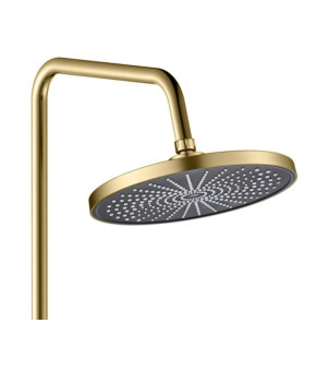 Душевой гарнитур REA MARCO BRUSHED GOLD с изливом (REA-P8548)