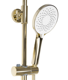 Душевой гарнитур REA  AVALON GOLD с изливом (REA-P8812)