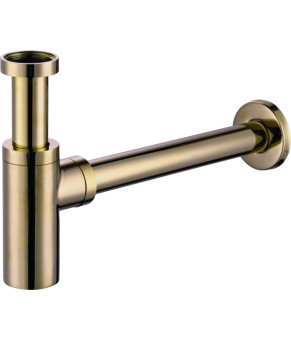 Сифон для раковины VBI BRUSHED GOLD универсальный (VBI-059100BG)