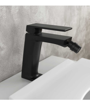 Смеситель для биде CORSAN TRINO BLACK черный * (CMB7131BL)
