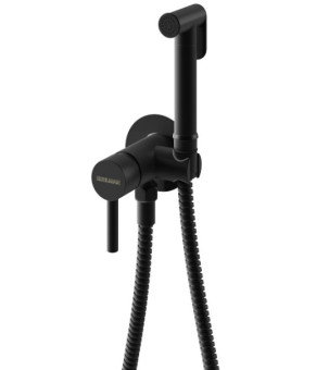 Набор гигиенического душа KOHLMAN AXEL BLACK (QW135AB)
