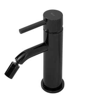 Смеситель для биде REA LUNGO BLACK GLOSSY черный * (REA-B0665)