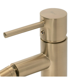 Смеситель для биде REA TESS BRUSHED GOLD матовое золото (REA-B7010)