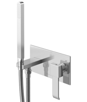 Набор гигиенического душа KOHLMAN AXIS CHROME (QW138N)