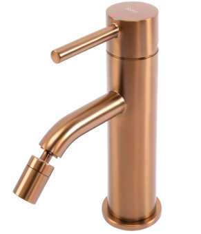Смеситель для биде REA LUNGO BRUSHED COPPER (REA-B1116)