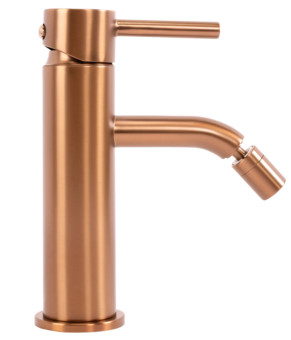 Смеситель для биде REA LUNGO BRUSHED COPPER (REA-B1116)