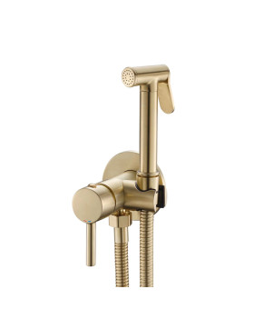 Набор гигиенического душа VBI MILANO BRUSHED GOLD (VBI-050105BG)