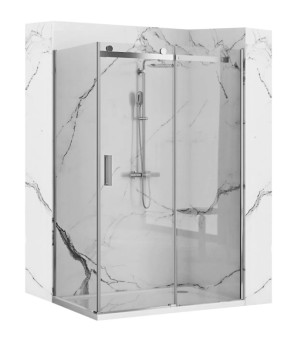 Душевая кабина REA NIXON 90х120 P CHROME  (REA-K5011 + REA-K5003)