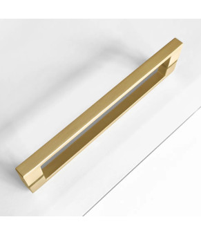 Душевая кабина REA CITY 90х90 BRUSHED GOLD  (REA-K6443)
