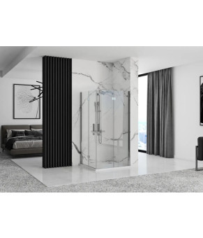 Душевая кабина REA MOLIER 2 90x100 CHROME  (REA-K8539 + REA-K6371)