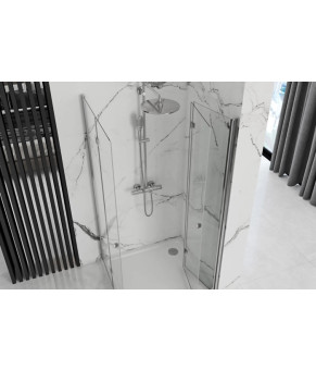 Душевая кабина REA FOLD N2 70x90 CHROME  (REA-K7444 + REA-K7442)