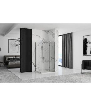 Душевая кабина REA FOLD N2 90х110 CHROME  (REA-K7442 + REA-K7438)