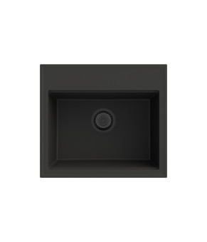 Кухонная мойка GRANITAN FOXAL BLACK черная * (FOXAL BLACK)