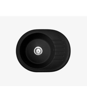 Кухонная мойка GRANITAN LUXOR BLACK черная (LUXOR BLACK)