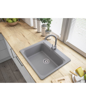 Кухонная мойка GRANITAN ZANTE GREY серая * (ZANTE GRAY)