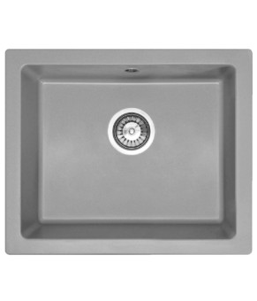 Гранитная кухонная мойка REA NELS GREY GRANITE (ZLE-00118)