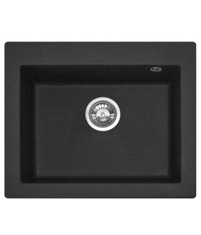 Гранитная кухонная мойка REA WEST XL BLACK MATT  (ZLE-00136)
