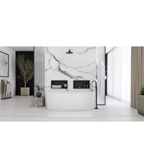 Ванна пристенная REA MALTA 170х88 WHITE акриловая (REA-W3003)
