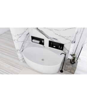 Ванна пристенная REA MALTA 170х88 WHITE акриловая (REA-W3003)