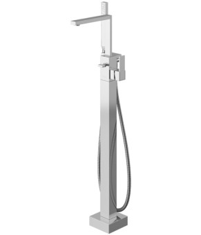 Смеситель для ванны KOHLMAN EXCELENT CHROME напольный (QF1165H)