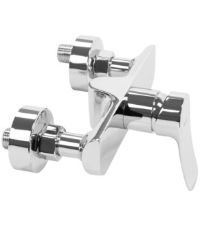 Смеситель для ванны и душа REA DART CHROME настенный без излива * (REA-B3303)