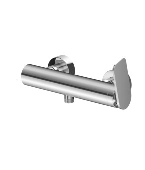 Смеситель для ванны и душа KOHLMAN WEXPO CHROME настенный без излива (KPL-QW120W)