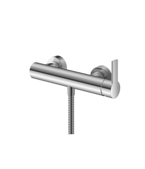 Смеситель для ванны и душа KOHLMAN GIXS CHROME настенный без излива (KPL-QW120G)