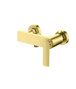 Смеситель для ванны и душа KOHLMAN EXPERIENCE GOLD настенный без излива (KPL-QW120EGD)