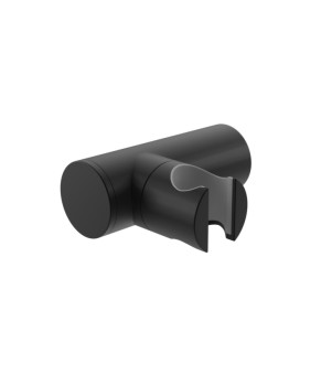 Смеситель для ванны и душа KOHLMAN EXPERIENCE BLACK MATT настенный с изливом (KPL-QW110EB)