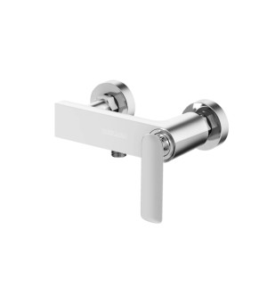 Смеситель для ванны и душа KOHLMAN EXPERIENCE CHROME настенный без излива (KPL-QW120E)