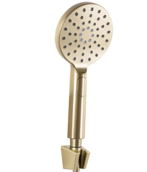 Смеситель для ванны и душа REA MARCO BRUSHED GOLD настенный с изливом (REA-B5942)