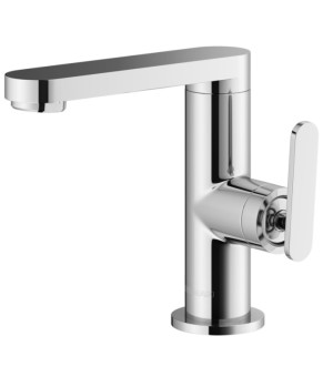 Смеситель для раковины (умывальника) KOHLMAN BOXINE CHROME низкий (QB100B)