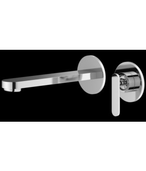 Смеситель для раковины (умывальника) KOHLMAN BOXINE CHROME + BOX скрытого монтажа * (QW180B)