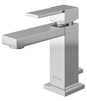 Смеситель для раковины (умывальника) KOHLMAN EXCELENT CHROME низкий * (QB100H)