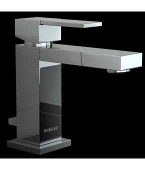 Смеситель для раковины (умывальника) KOHLMAN EXCELENT CHROME низкий * (QB100H)