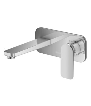 Смеситель для раковины (умывальника) KOHLMAN WEXPO CHROME + BOX скрытого монтажа * (QW185W)