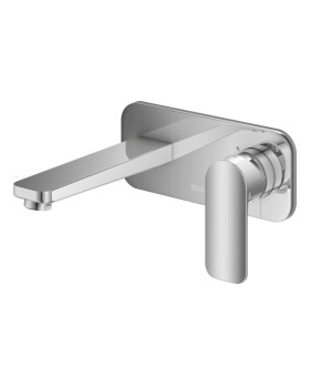 Смеситель для раковины (умывальника) KOHLMAN TEXEN CHROME + BOX скрытого монтажа * (QW185T)